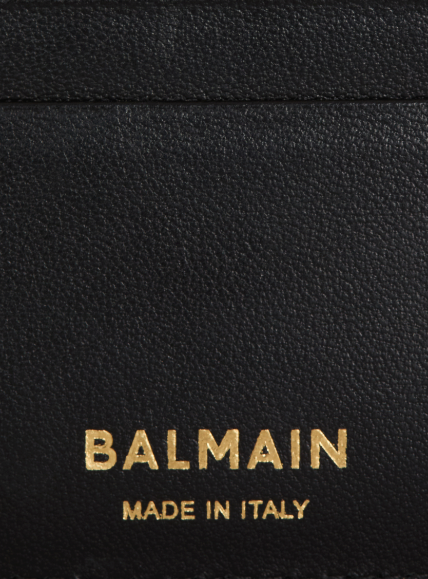 Anthem calfskin leather card holder