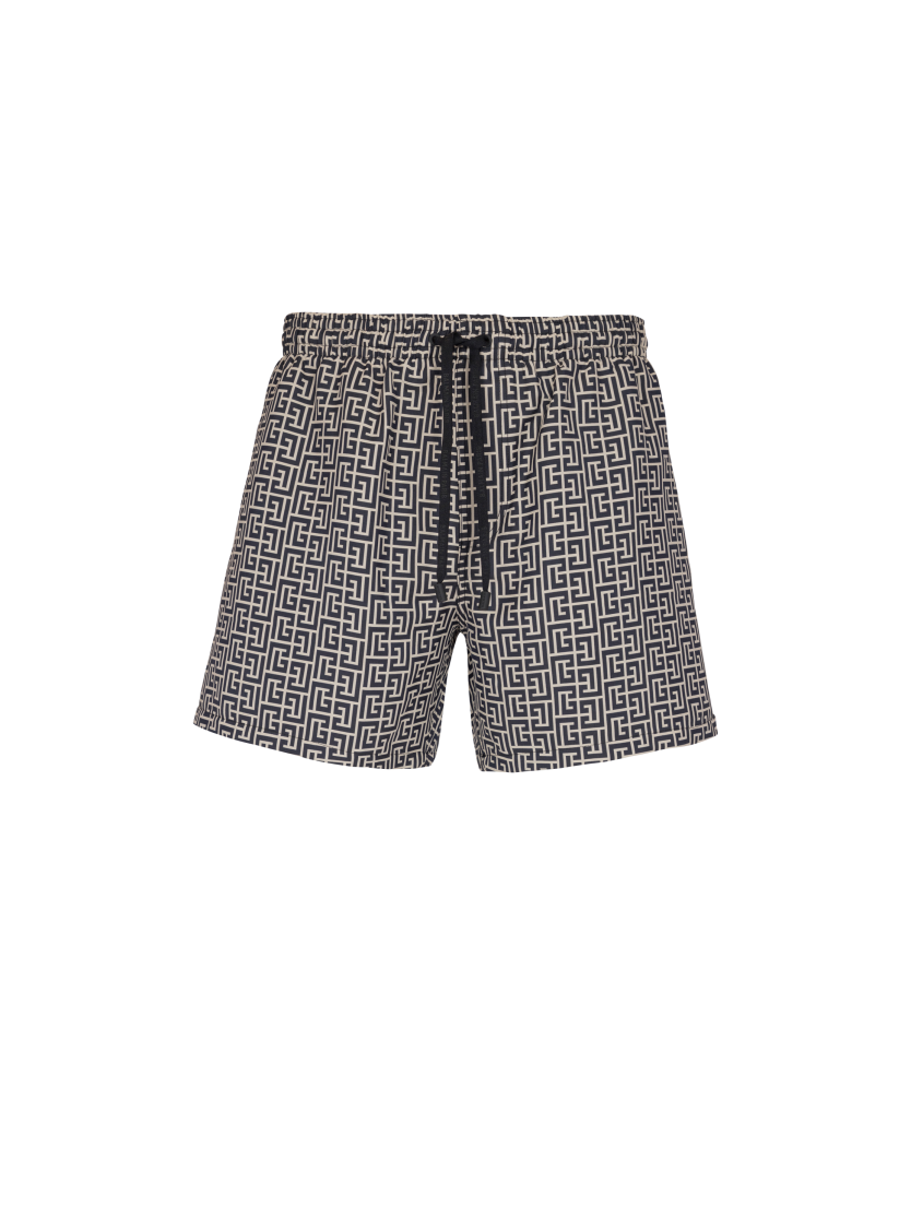 Printed PB Labyrinth swim shorts