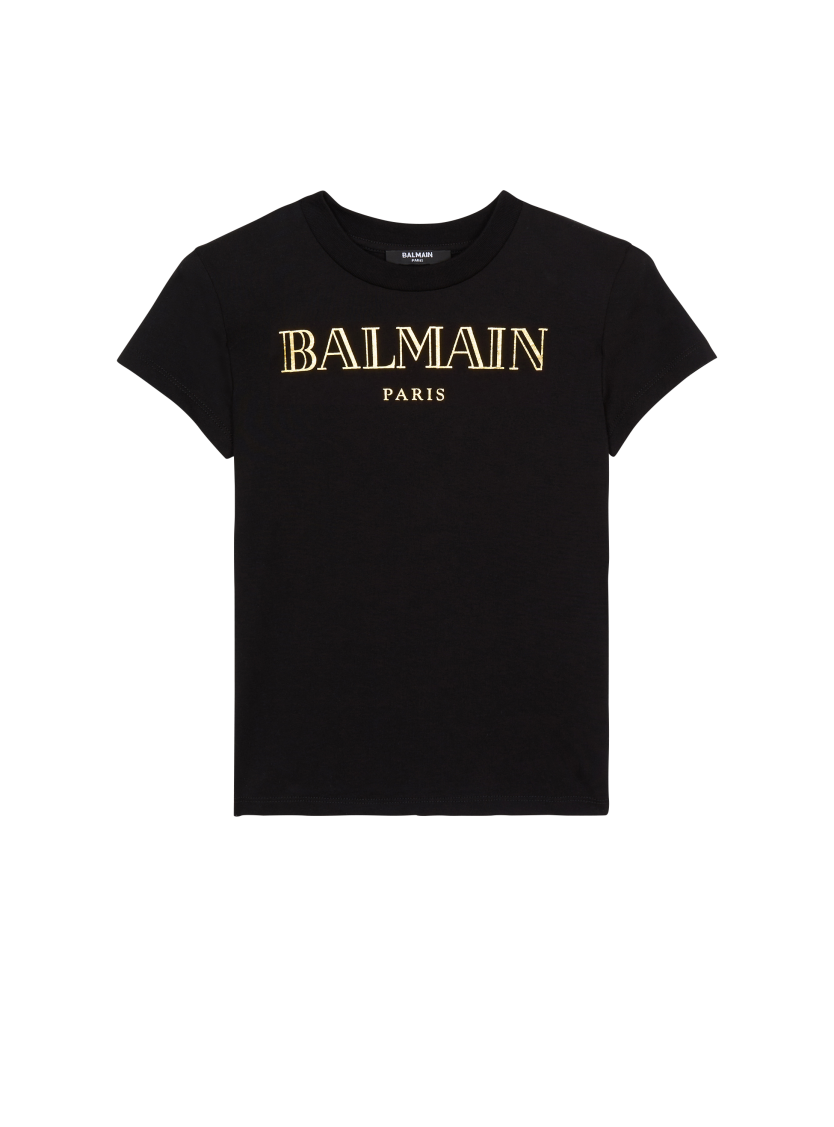 T-shirt with vintage Balmain print