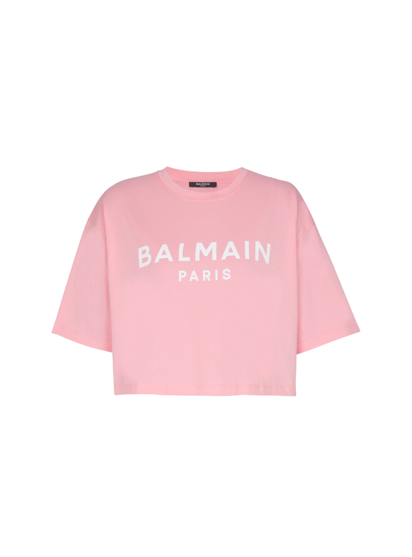 T-shirt with Balmain Paris print