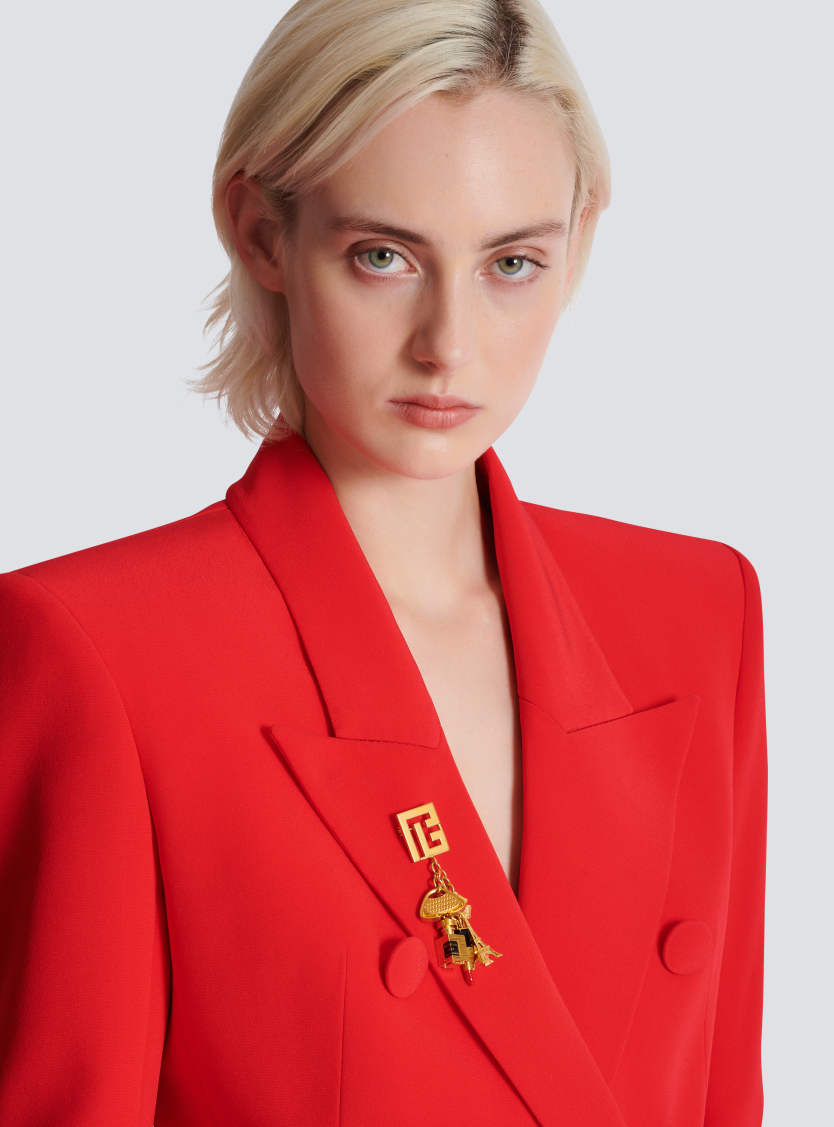 Beauty charm brooch