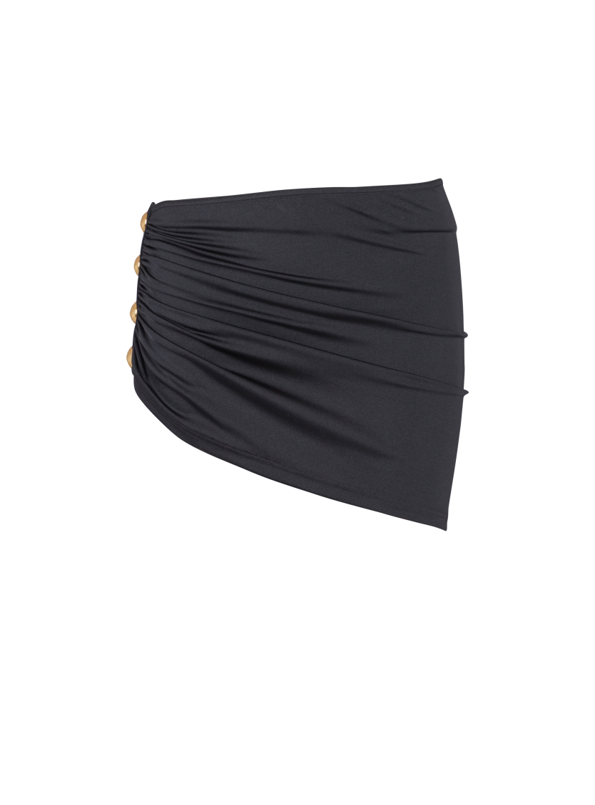 Draped button sarong