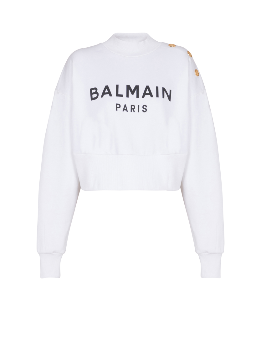 Printed Balmain Paris sweatshirt