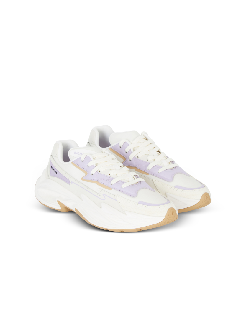 Run-Row leather sneakers