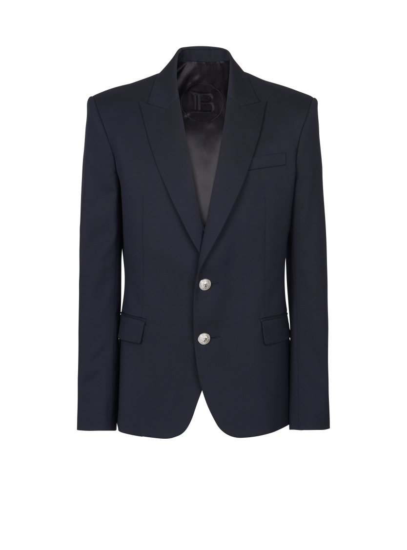 2-button wool jacket
