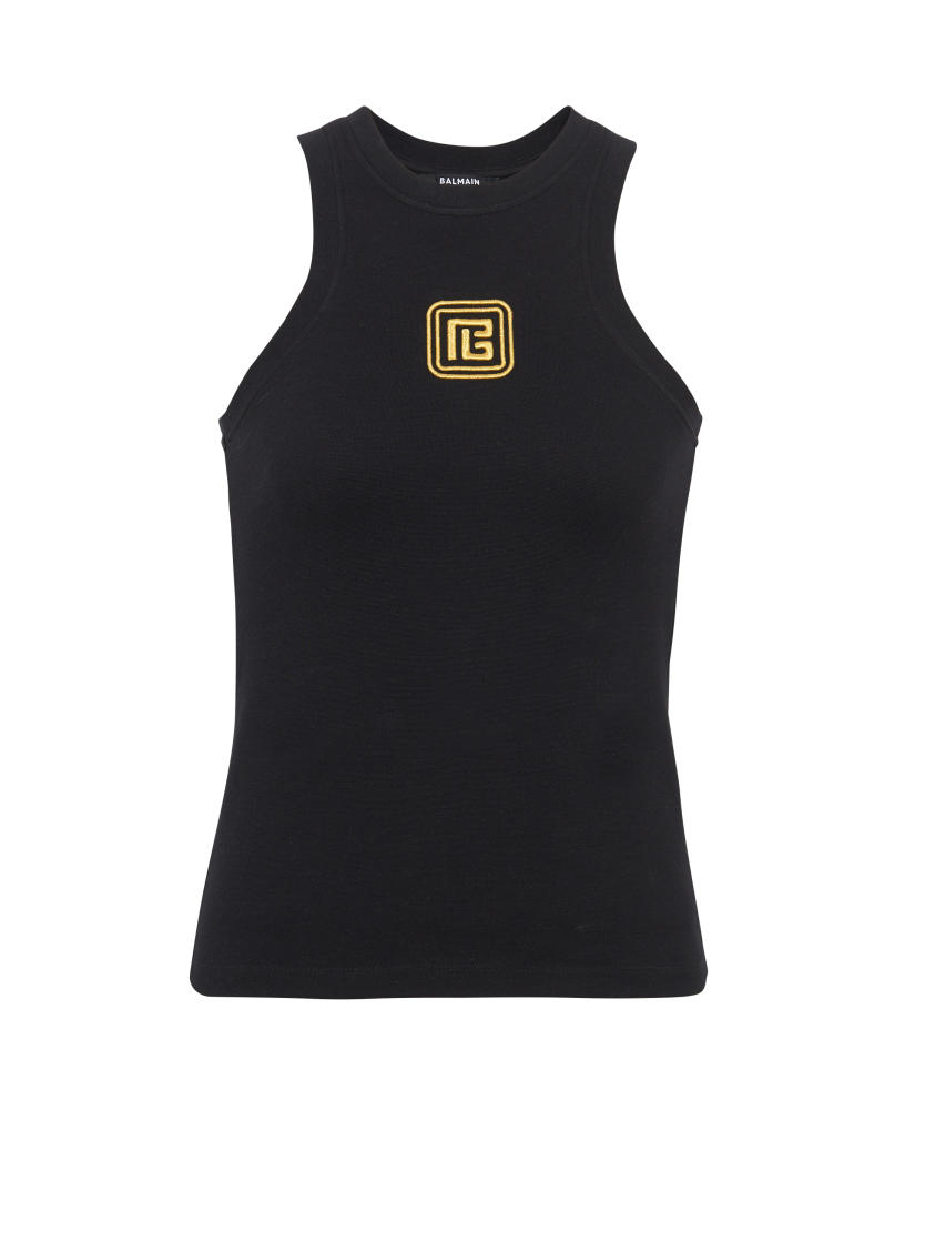 Tank top with Retro PB embroidery