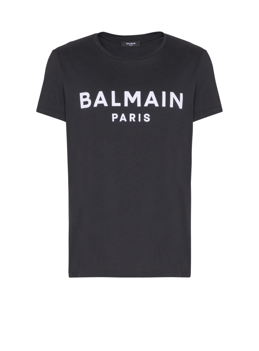T-shirt with Balmain Paris print