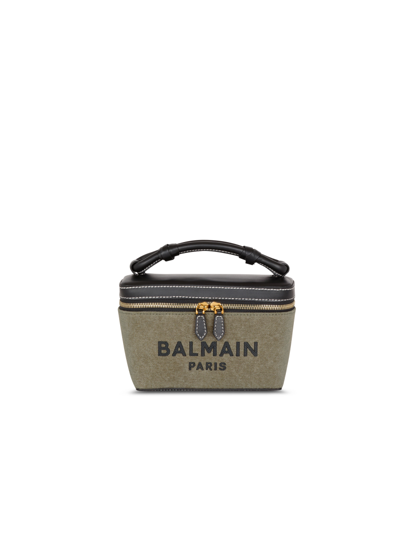 B-Army Vanity Case in canvas and leather