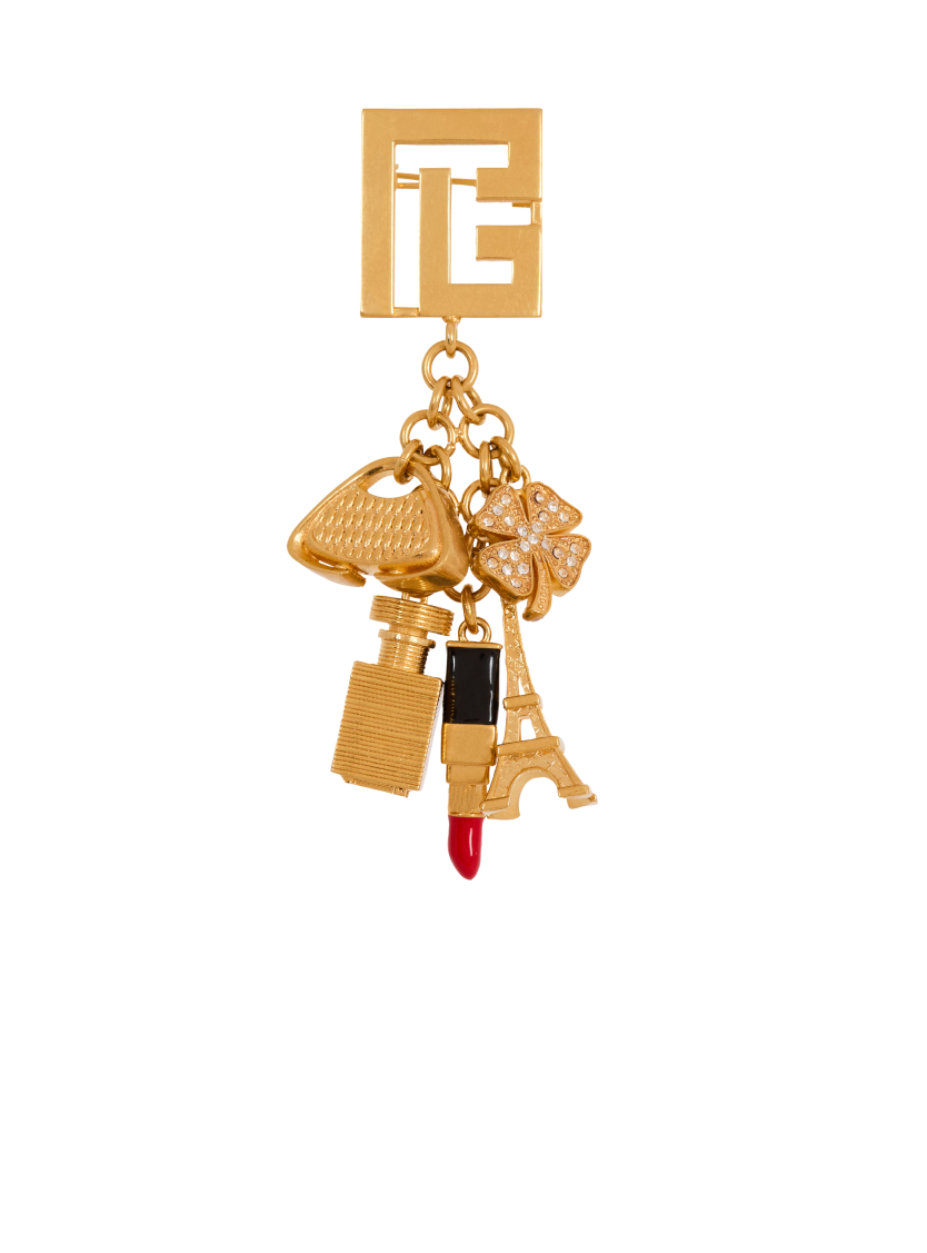 Beauty charm brooch