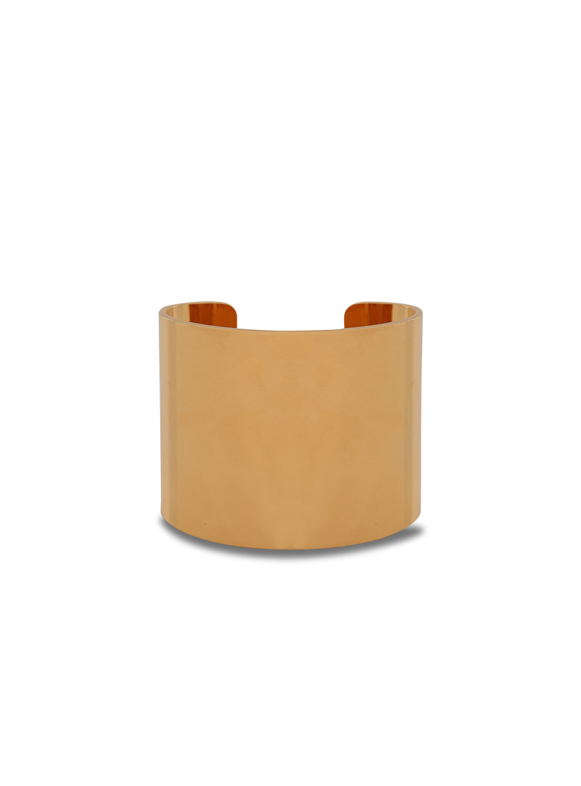 Tubular bracelet in brass