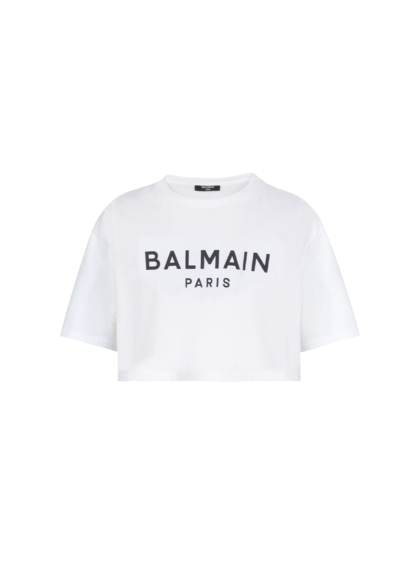 T-shirt with Balmain Paris print