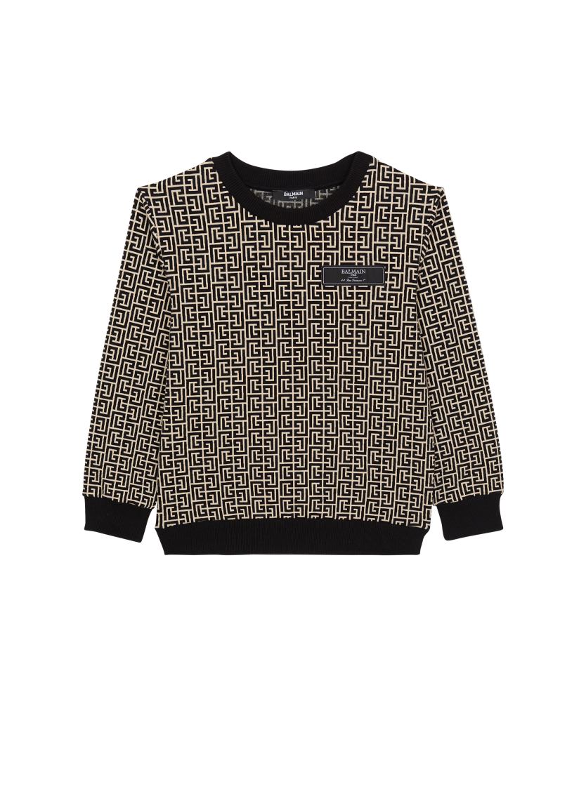 PB Labyrinth jacquard sweatshirt