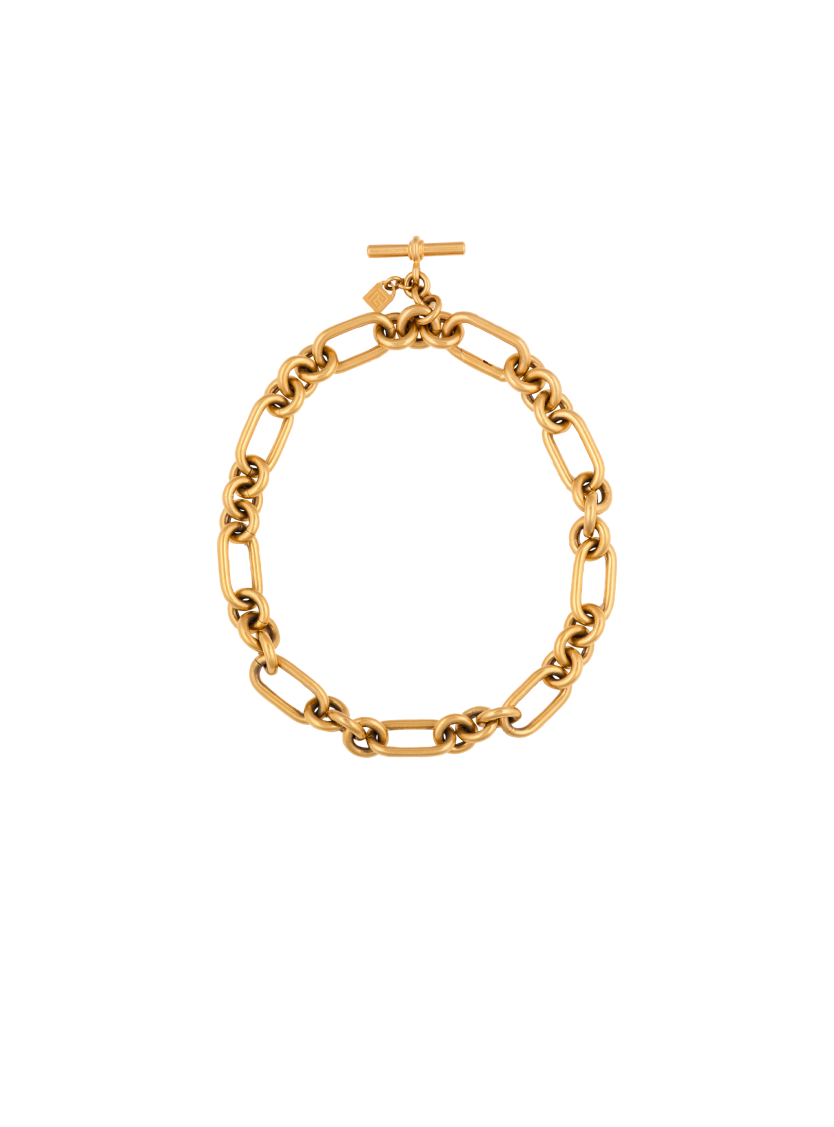 Sync golden brass chain