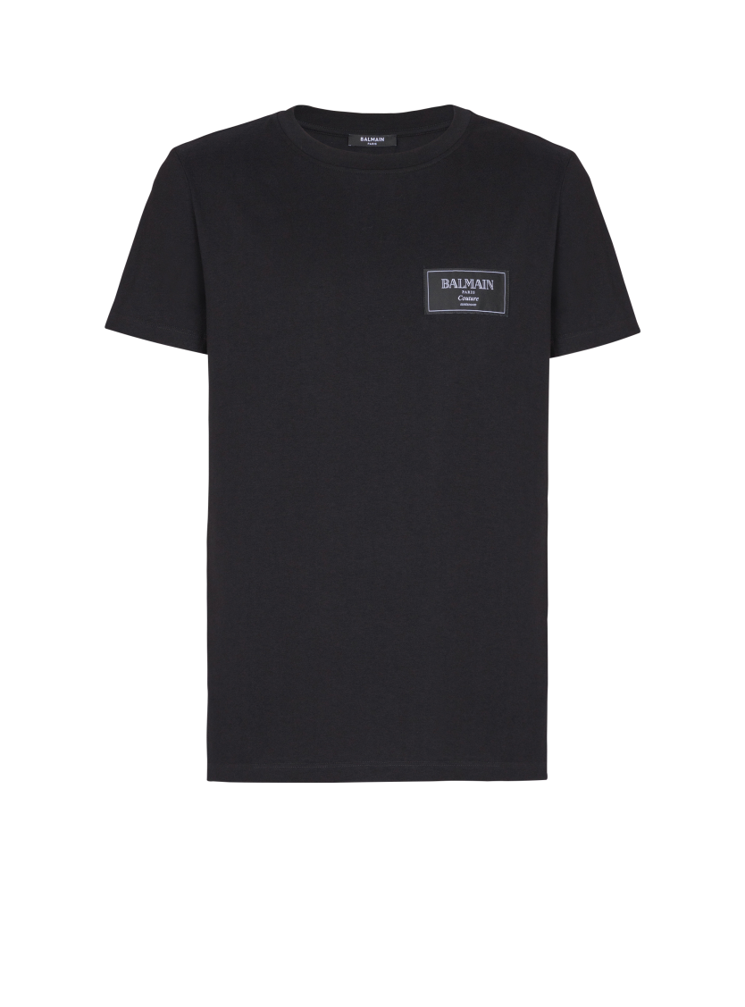 T-shirt with Balmain Couture label