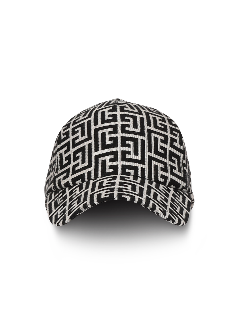 Monogrammed Jacquard Cap