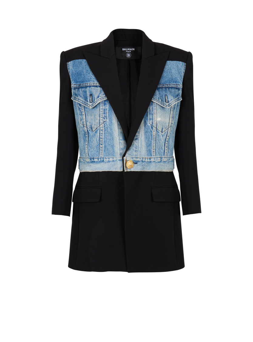 1-button bi-material jacket