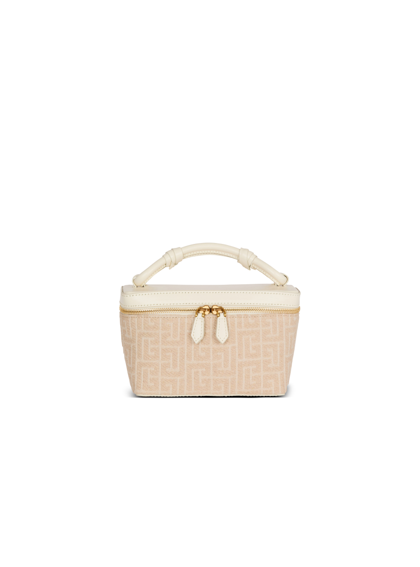 B-Army Vanity Case in monogrammed canvas and leather