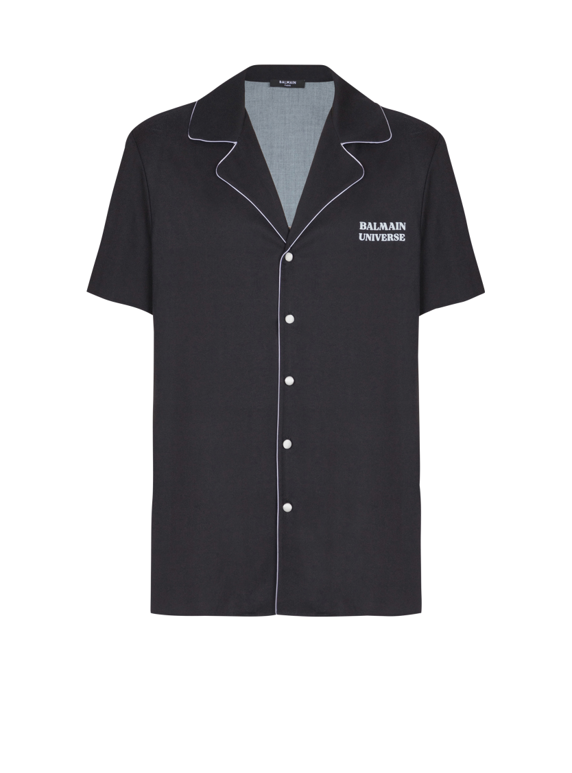 Pyjama shirt with 9 planets print
