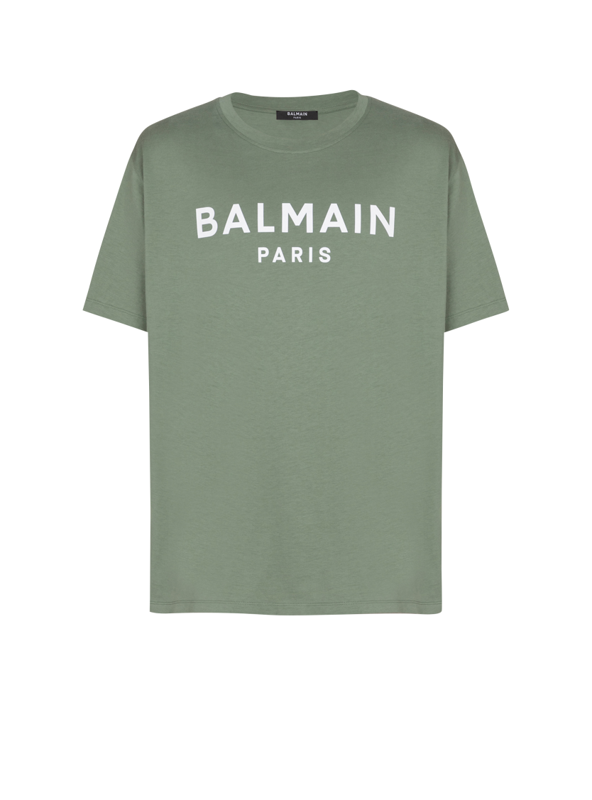T-shirt with Balmain Paris print