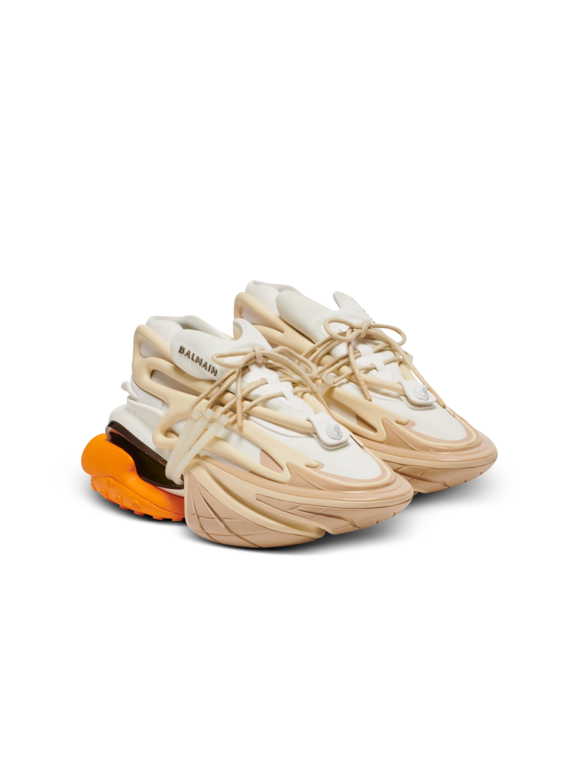 Unicorn sneakers in neoprene and leather