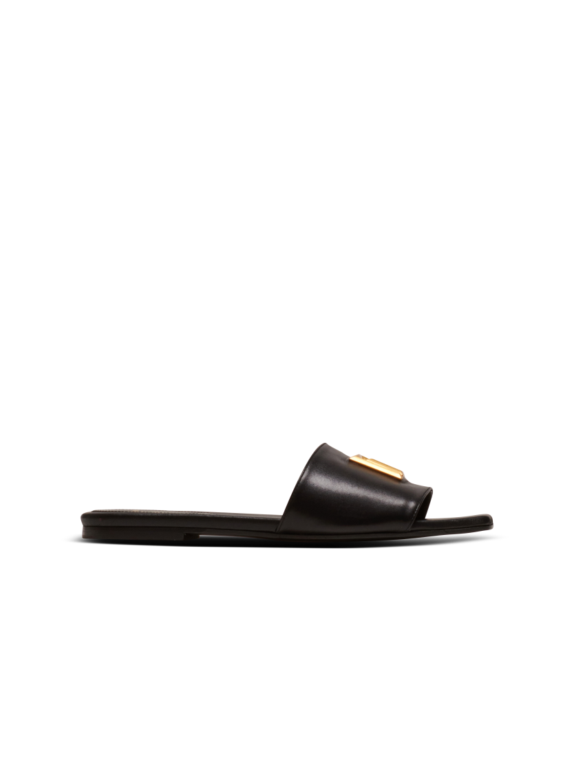 Dafne PB mules in calfskin