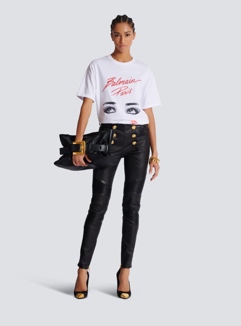 Short-sleeved Balmain Beauty T-shirt