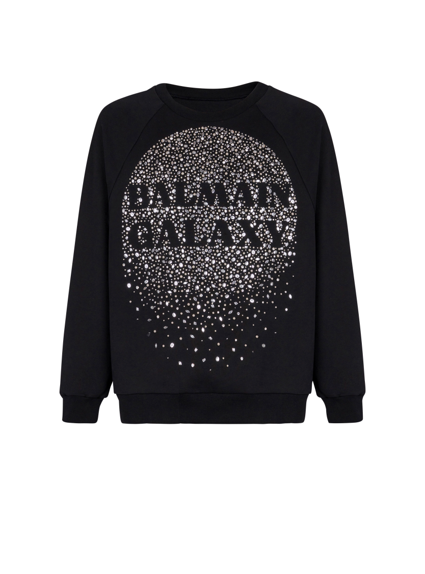 Balmain Galaxy embroidered sweatshirt