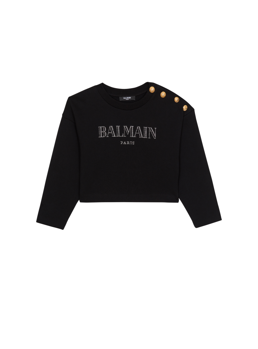 Vintage Balmain printed sweatshirt