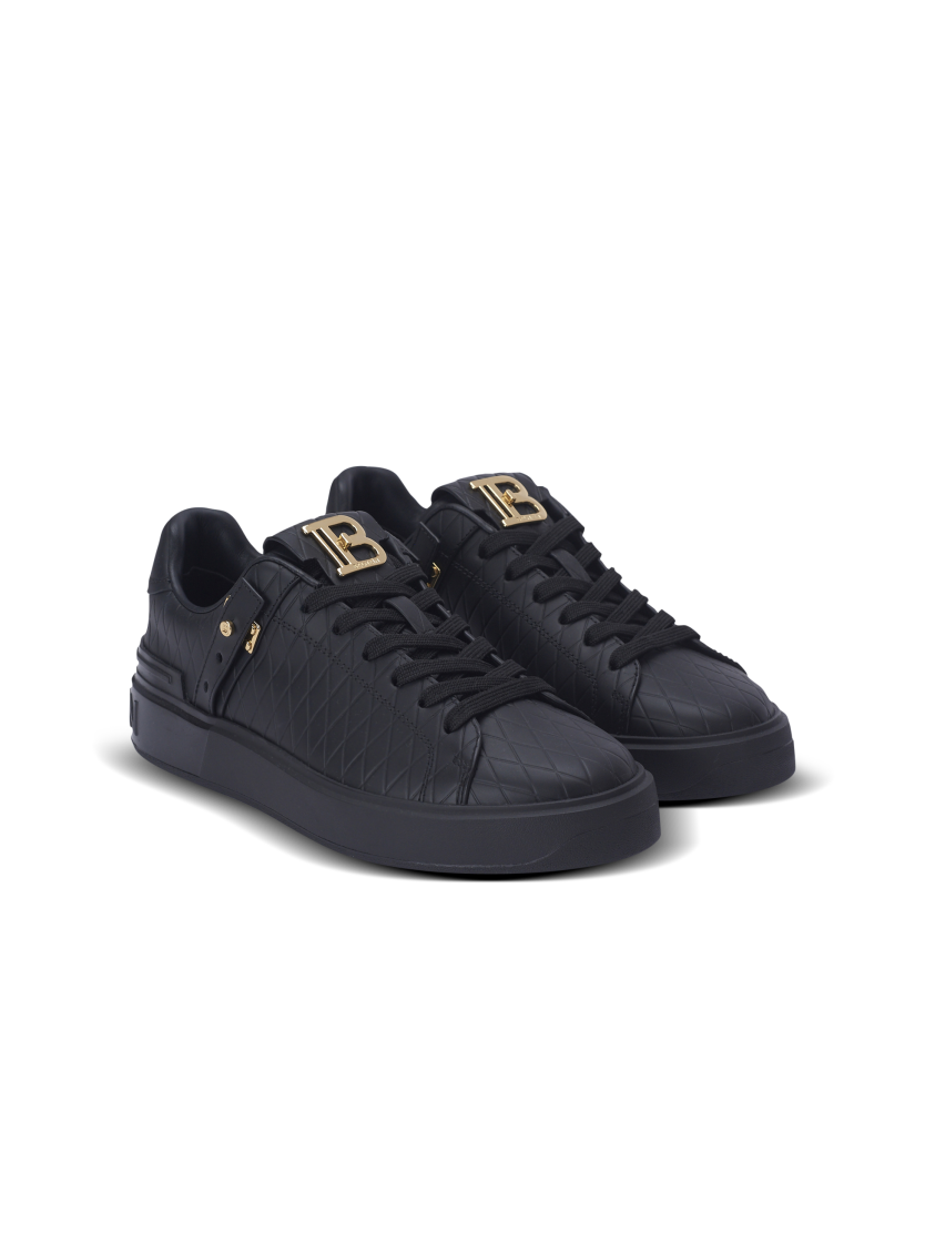 B-Court B-Buzz trainers in embossed calfskin