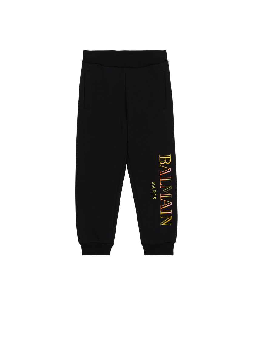Vintage Balmain embroidered joggers