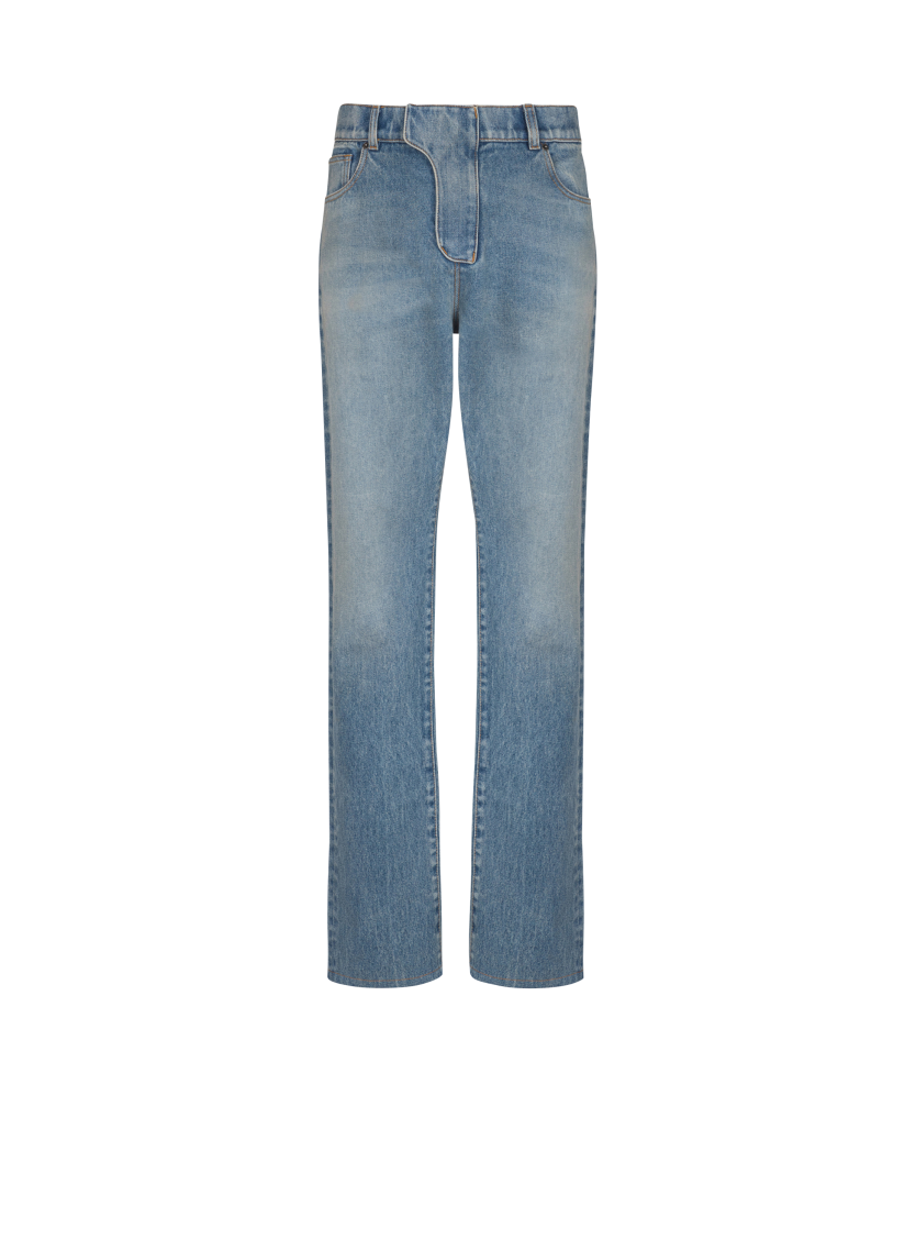 Regular-fit denim jeans