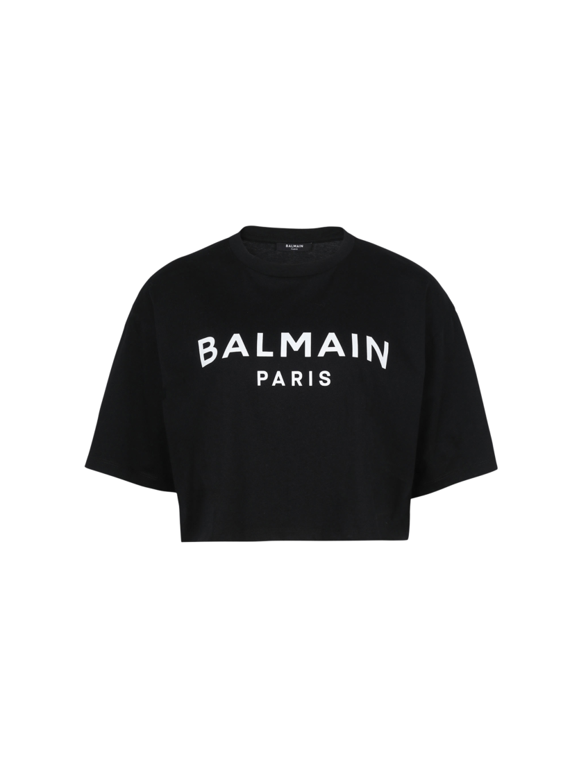 T-shirt with Balmain Paris print