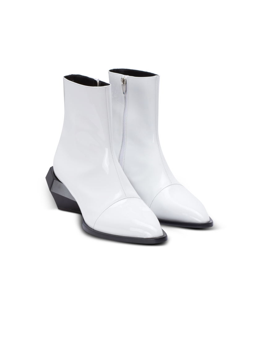 Billy patent leather ankle boots