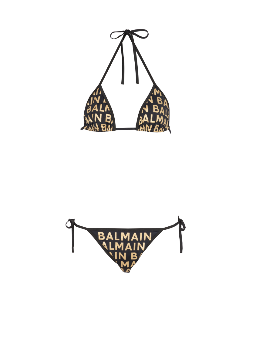 Balmain triangle bikini