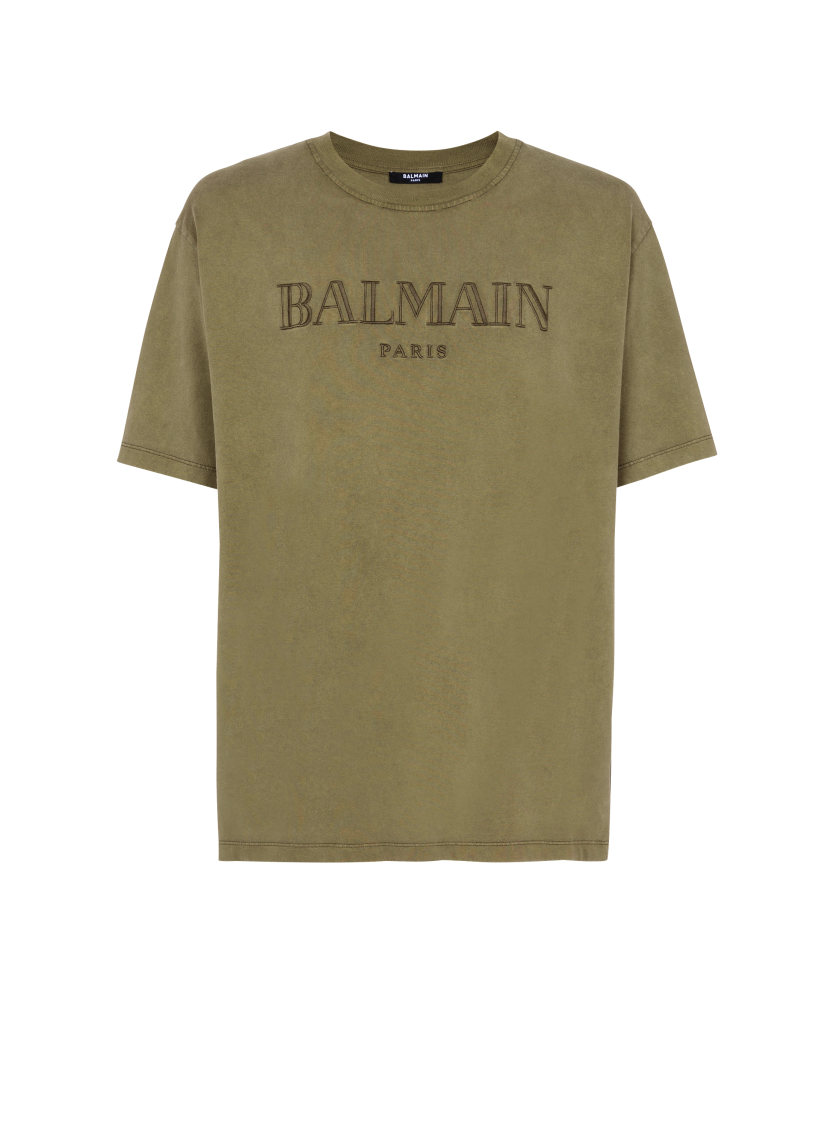 Vintage Balmain embroidered T-shirt