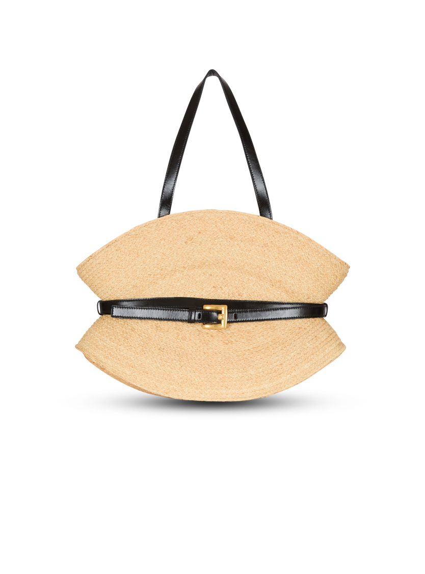 Shuffle Medium bag in raffia