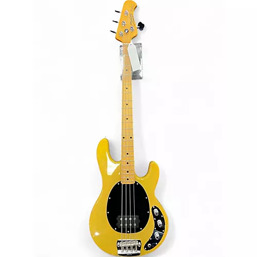 Used Sterling by Music Man STINGRAY YELLOW Electric Bass Guitar YELLOW