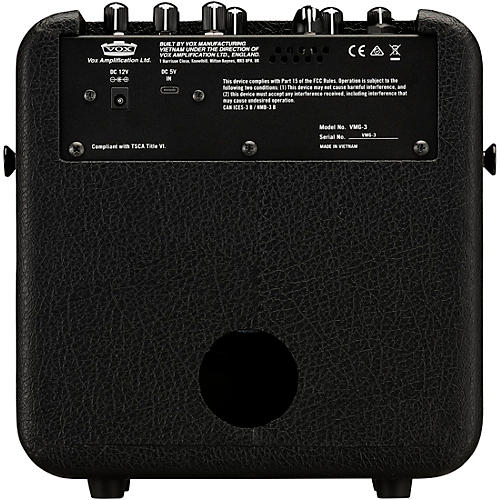 VOX Mini Go 3 Battery-Powered Guitar Amp Black