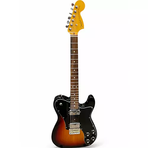 Used Fender American Professional II Telecaster DELUXE 3 Color Sunburst Solid Body Electric Guitar 3 Color Sunburst