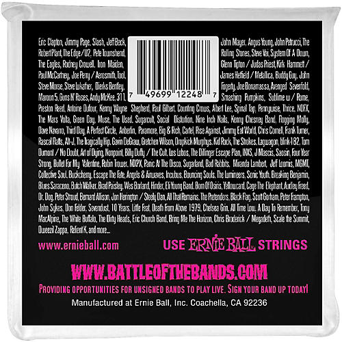 Ernie Ball 2248 Super Slinky Stainless Steel Electric Guitar Strings