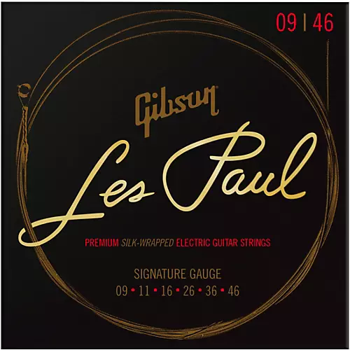 Gibson Les Paul Premium Electric Guitar Strings .009-.042 Light