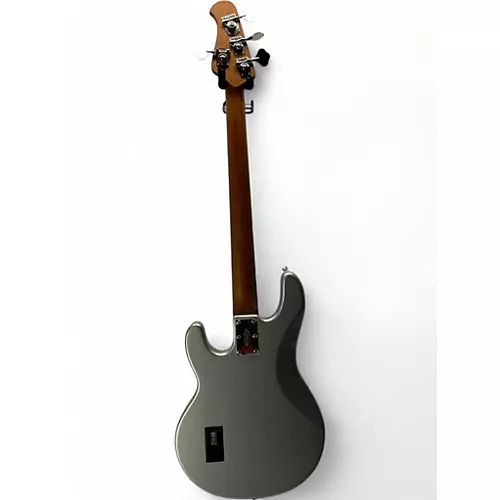 Used Sterling by Music Man Ray34 Ice Blue Metallic Electric Bass Guitar Ice Blue Metallic