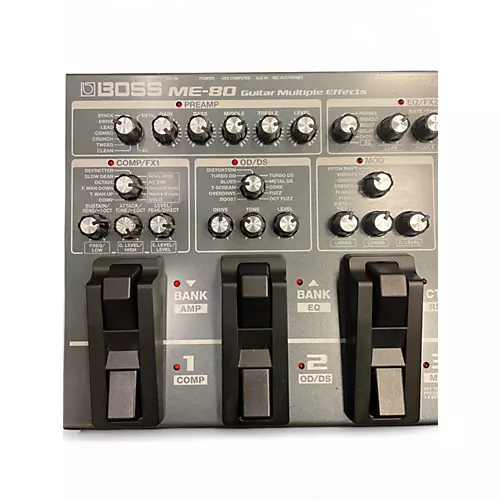 Used BOSS ME80 Guitar Multi Effect Processor