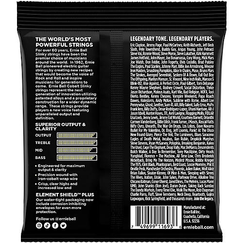Ernie Ball Cobalt Mammoth Slinky Electric Guitar Strings 12-62 Gauge