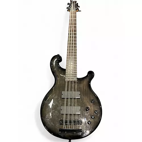 Used Dean Rhapsody 12 12-String TRANSPARENT BLACK Electric Bass Guitar TRANSPARENT BLACK