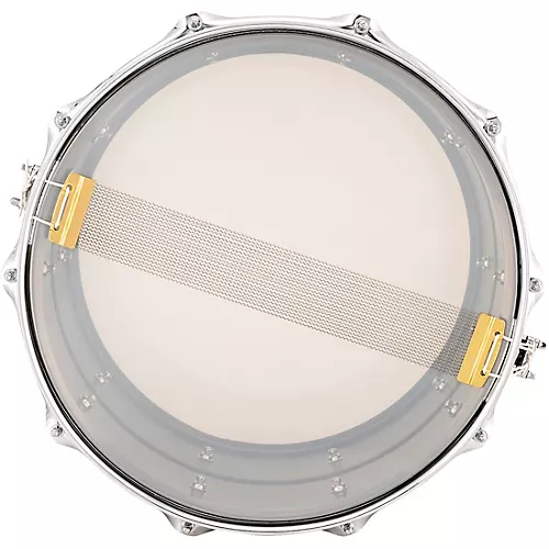 Ludwig Universal Series Black Brass Snare Drum With Chrome Hardware 14 x 5.5 in.