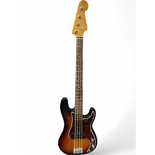Used Fender AMERICAN VINTAGE II 1960 PRECISON BASS 3 Color Sunburst Electric Bass Guitar 3 Color Sunburst