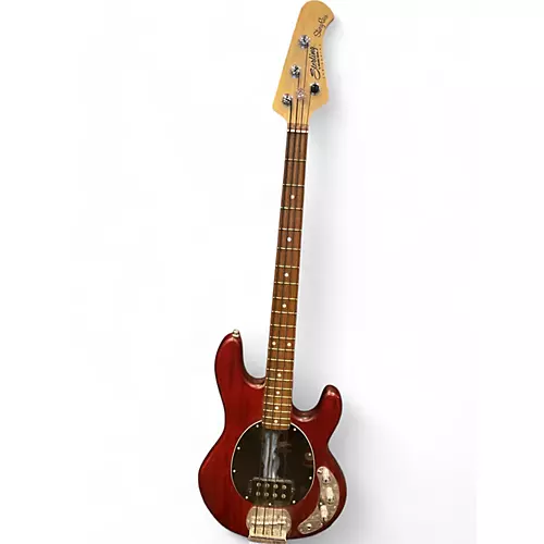 Used Sterling by Music Man Stingray 5 string bass Dakota Red Electric Bass Guitar Dakota Red