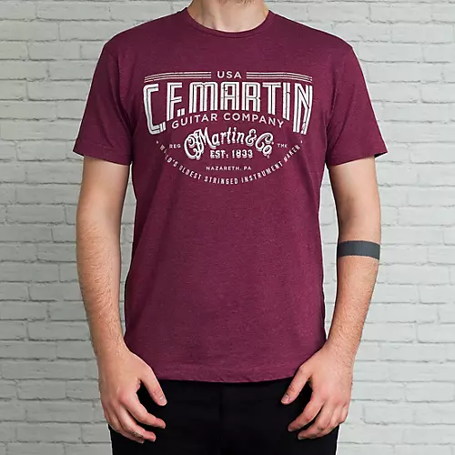 Martin The World's Oldest Graphic Short Sleeve T-Shirt XX Large Red