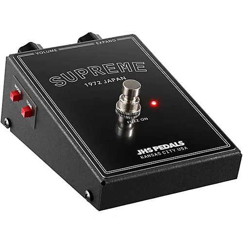 JHS Pedals Supreme 1972 Japan Fuzz Guitar Effects Pedal Black
